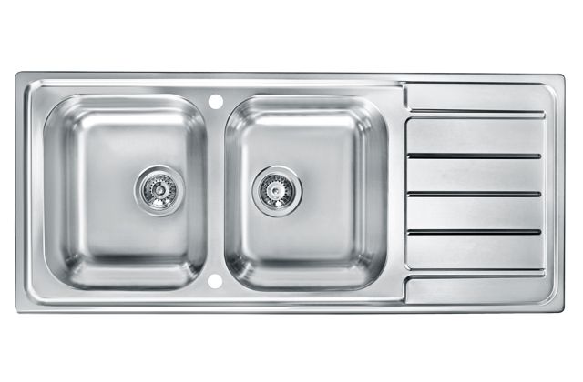 Мойка для кухни Alveus Line Maxim 100 FS, клапан-автомат