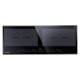 Индукционная варочная панель с двумя Flex Zone и Booster MAUNFELD CVI904SFLBK LUX