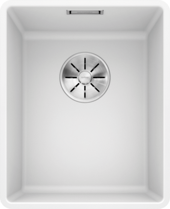 Мойка Blanco Subline 320-F белый, отводная арматура InFino®