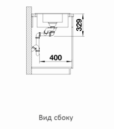 Мойка для кухни Blanco Legra 6S черный
