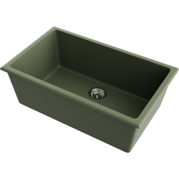 Мойка для кухни Omoikiri Okinoshima 76-U/I-OL Natceramic olive
