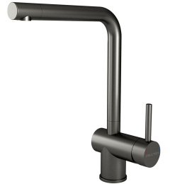 Смеситель для кухни Paulmark Spring Sp212067-GM вороненная сталь