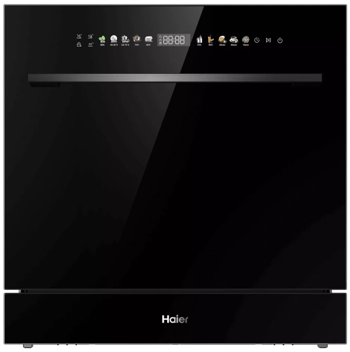ВСТРАИВАЕМАЯ В КОЛОННУ ПОСУДОМОЕЧНАЯ МАШИНА HAIER HDWI8-58BK3RU