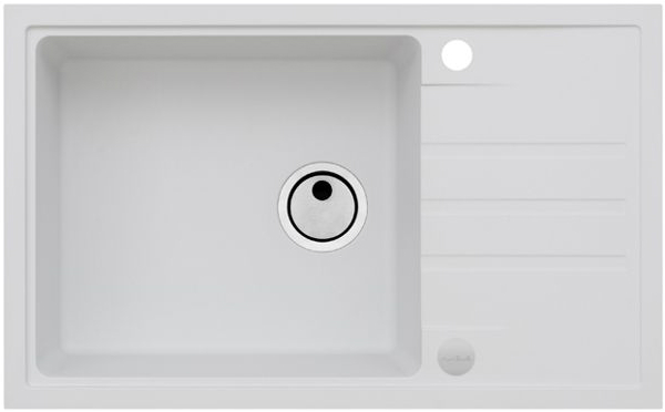 Мойка для кухни Alveus Intermezzo 130 Arctic G11, клапан-автомат