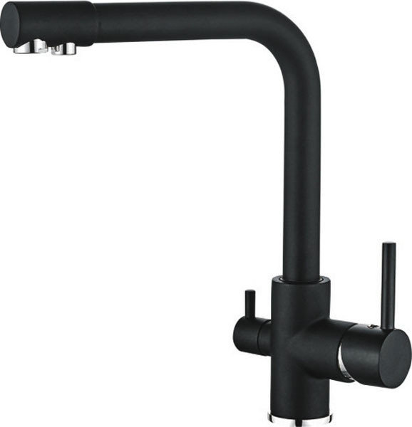 Смеситель для кухни Ledeme H55 L4055B-3 черный