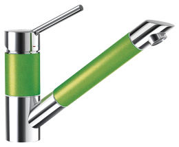 Смеситель для кухни Schock SC-200-D Cristalite мята/хром