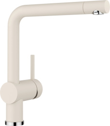 Смеситель для кухни Blanco Linus Silgranit soft white мягкий белый
