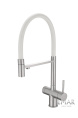 Смеситель для кухни Emar ЕС - 7024WHT Satin