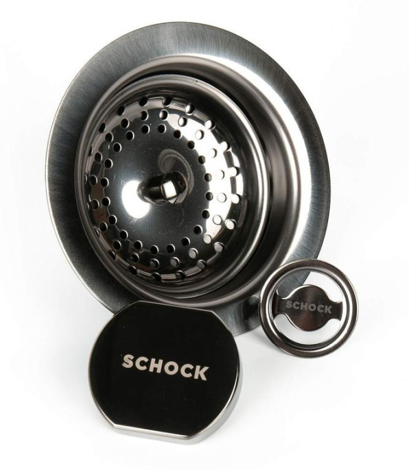 Декоративная фурнитура Schock 629313GUM оружейная сталь