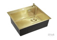 Мойка для кухни Emar EMB-560(TOP) PVD Matt Golden