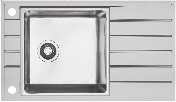 Мойка для кухни Seaman Eco Roma SMR-8650A, вентиль-автомат
