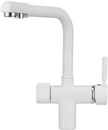 Смеситель для кухни Point PN3104W белый