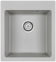 Мойка для кухни Paulmark Kante 45/Zemar PM104651-GR серый