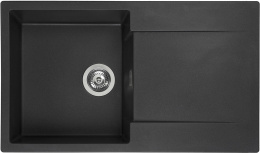 Мойка для кухни Reginox Amsterdam 10 Black Silvery 3,5" (R30929)