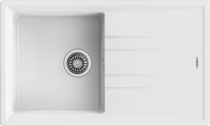 Мойка для кухни Teka Stone 50 B-TG White