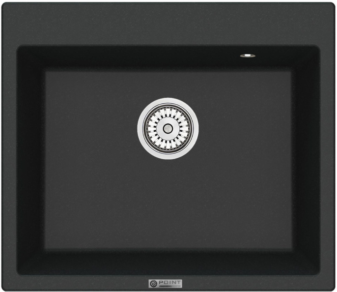 Мойка для кухни Point Бинга 60 PN3003B, черный