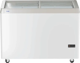 КОММЕРЧЕСКИЙ МОРОЗИЛЬНЫЙ ЛАРЬ HAIER SD-405FPEL С ПРЯМЫМ СТЕКЛОМ