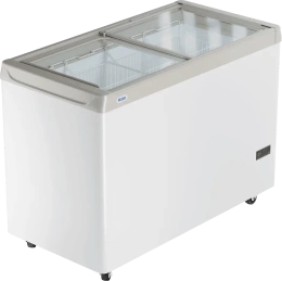 КОММЕРЧЕСКИЙ МОРОЗИЛЬНЫЙ ЛАРЬ HAIER SD-405FPEL С ПРЯМЫМ СТЕКЛОМ