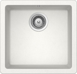Мойка для кухни Schock Quadro 50U Cristalite подстольный монтаж альпина