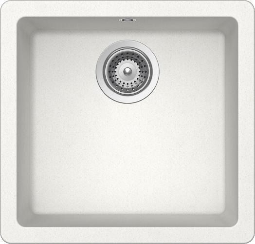 Мойка для кухни Schock Quadro 50U Cristalite подстольный монтаж альпина