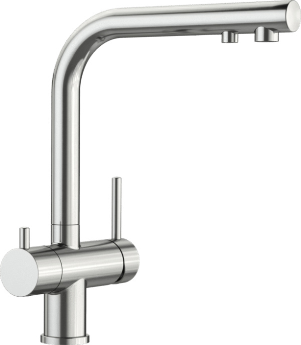 Смеситель Blanco Fontas II PVD Steel нержавеющая сталь