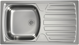 Мойка для кухни Alveus Basic 170 Nat, слив 60 мм