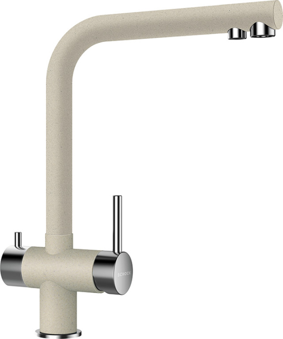 Смеситель Schock Wellus New Cristalite эверест/сталь