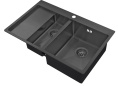 Мойка для кухни Zorg PVD 5178-2-R Grafit