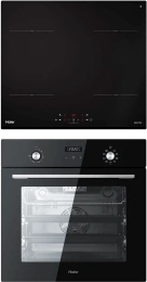 КОМПЛЕКТ HAIER ДУХОВОЙ ШКАФ HOX-P09CGB + ИНДУКЦИОННАЯ ВАРОЧНАЯ ПАНЕЛЬ HHY-Y64NPVB