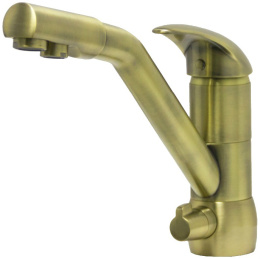 Смеситель для кухни Seaman Barcelone SSL-5361 Light Bronze