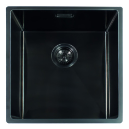 Мойка для кухни Reginox Miami 40x40 Gun Metal 3,5" PVD(R30691)