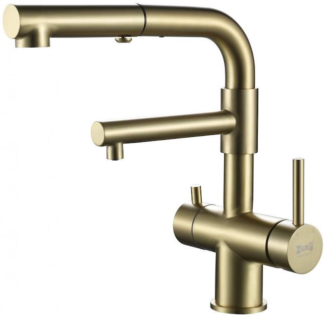 Смеситель для кухни Zorg SZR-3216 BRONZE