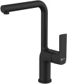 Смеситель для кухни Lemark Ursus LM7205BL черный