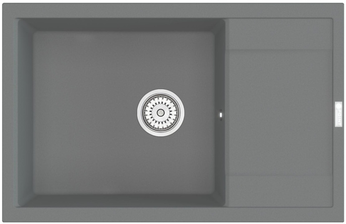 Мойка для кухни Point Велета 78 PN3002AL, серый