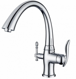 Смеситель для кухни Zorg ZR 340 YF хром