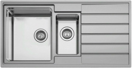 Мойка для кухни Seaman Eco Roma SMR-9750B, без отверстий