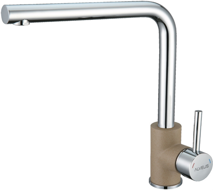 Смеситель для кухни Alveus Selma Granital G55 Beige