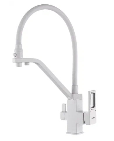Смеситель для кухни Gappo G4317 белый