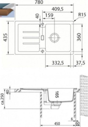 Мойка для кухни Franke Strata STG 614-78 ваниль