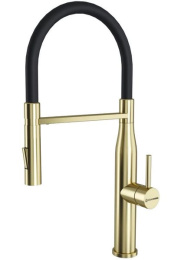 Смеситель для кухни KuchenStern Kern-E 406GL40 золото