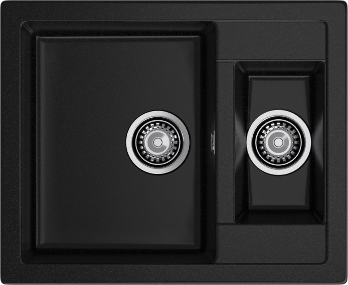 Мойка для кухни GranFest Quadro 610K черный