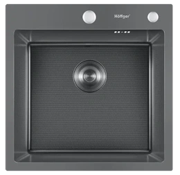 Мойка для кухни Hoffger HFG-5050 (HFG-5050TB) черный