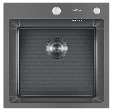 Мойка для кухни Hoffger HFG-5050 (HFG-5050TB) черный