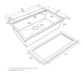 Мойка для кухни Paulmark VAST-PRO PM707551-BS нерж.сталь
