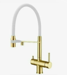 Смеситель для кухни Kern 2074 Gold matt