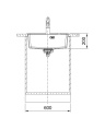 Мойка для кухни Franke MRG 610-52 TL Fragranite белый