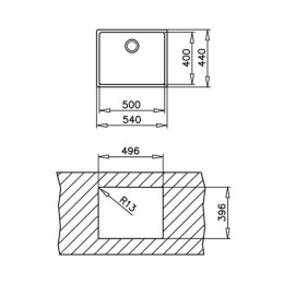 Мойка для кухни Teka Be Linea RS15 50.40 полировка