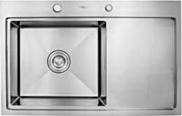 Мойка для кухни Hoffger HFG-7850 (HFG-7850S-L) нержавеющая сталь