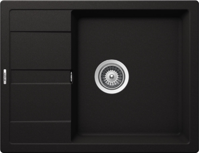 Мойка для кухни Schock Optima 50D Cristalite неро