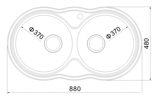 Мойка для кухни Oulin OL-362
